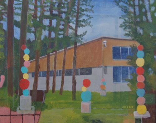 Amongst the Trees 2023.Private Collection.