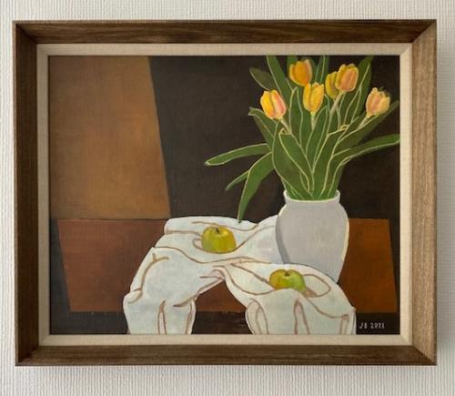 Tulips & Apples. 2022. SOLD