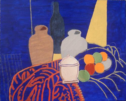 Vases & Fruit. 2022 SOLD